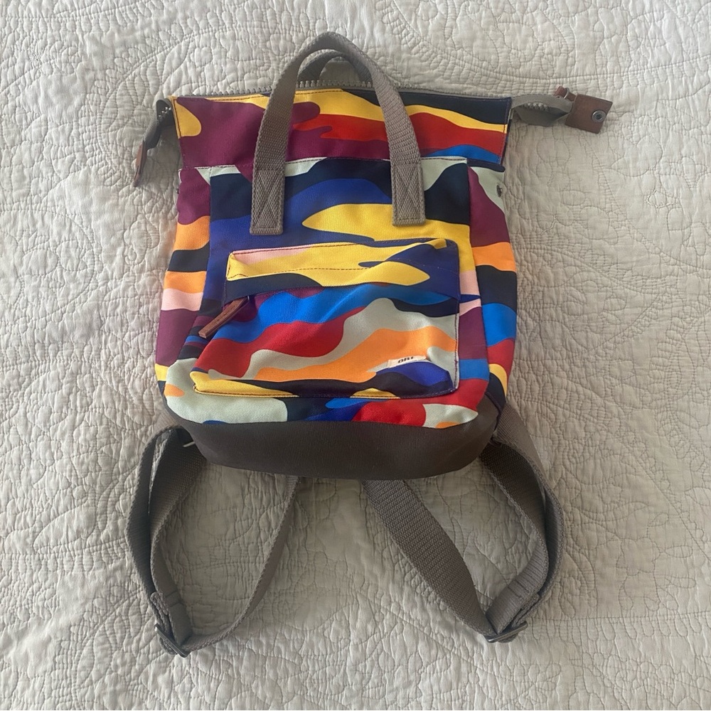 Ori London Rainbow Camo Small Backpack